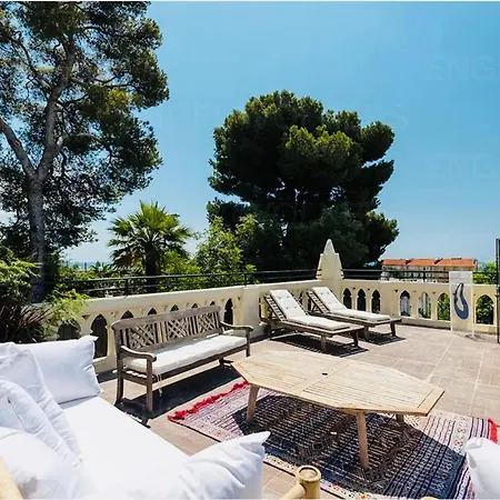Villa Rooftop Villa, Center, Access Nizza